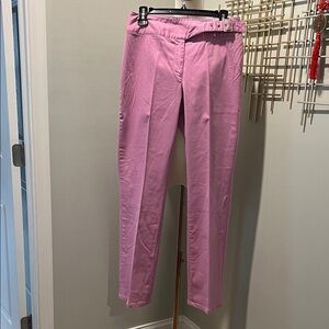 Stylish Pink High-Waisted Pants